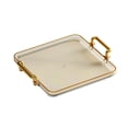 thumbnail image 5 of Serving Tray Bathroom Organizer, Multifunction Nordic Style Jewelry Storage Tray, Vanity Tray for Bedroom Desk Hotel Tabletop Light Brown, 5 of 8