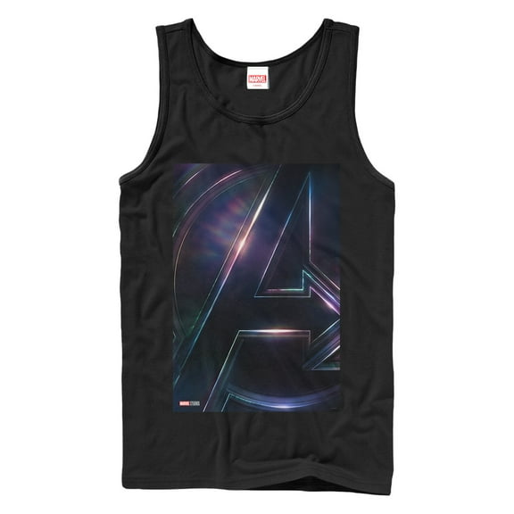 Men's Marvel Avengers: Avengers: Infinity War Logo Poster Tank Top Black Large