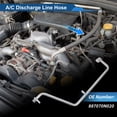 thumbnail image 2 of Manguera de Refrigerante de A/C para Toyota Crown 2005-2025 Línea de Manguera de Presión No. 887070N020 Caucho Hierro, 2 of 6