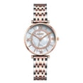 thumbnail image 2 of Reloj de pulsera elegante y sencillo de moda para mujer, reloj de pulsera de acero para mujer, reloj de piedra dorada para mujer, 2 of 5
