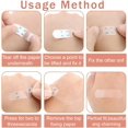 thumbnail image 3 of 40 piezas de cinta para estiramiento facial, calcomanía facial invisible, calcomanía para estiramiento facial, parche para estiramiento facial, parche para estiramiento facial, cinta para estiramiento, 3 of 5