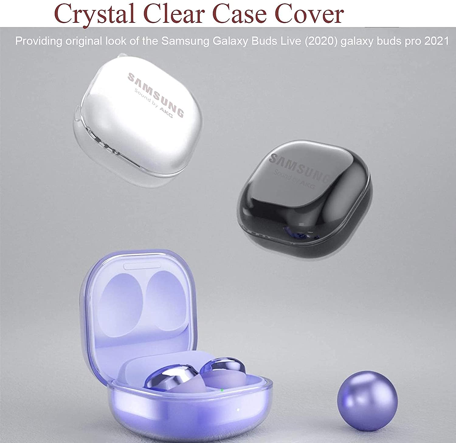 AIIKO Compatible Galaxy Buds 2 Case 