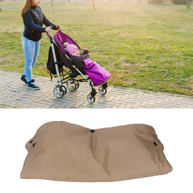 Manguito De Mano Para Cochecito Que Mantiene El Calor, Más Grueso, Resistente Al Viento, Impermeable, Guantes Para Cochecito, Manguitos Cálidos Para Exteriores