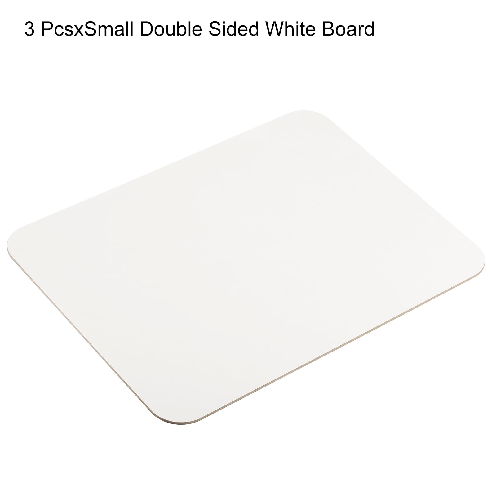 Uxcell Small Dry Erase Board, 12 " x 9" Double Sided White Board Mini Lap Board , White 3Pack