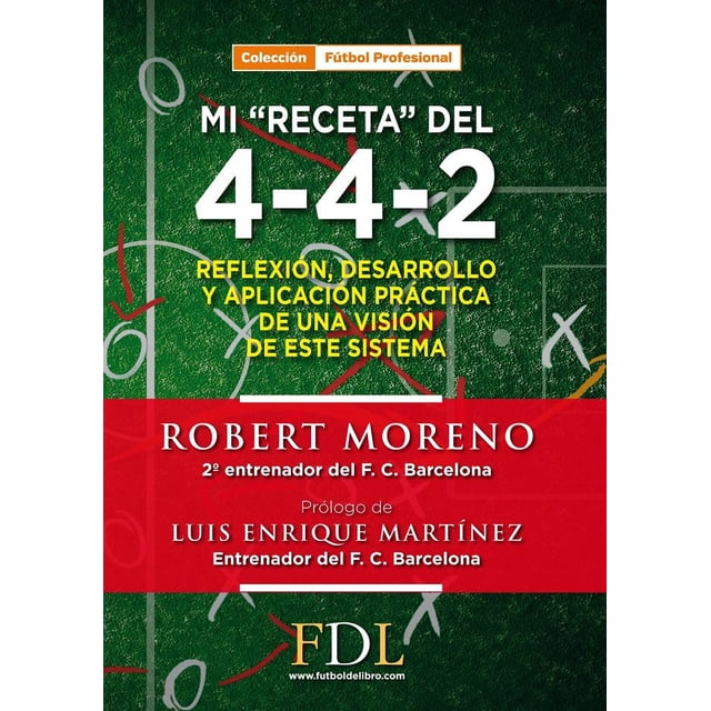 Libro Fútbol de libro Mi receta del 4-4-2 9788494098420