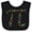 Black and White, variant on Inktastic Pi Numbers in Pi Symbol for Pi Day Boys or Girls Baby Bib