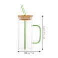 thumbnail image 6 of RENACLIPY Water Bottles with Straw Portable Heat-Resistant for Students Parties 1Pack, 6 of 6