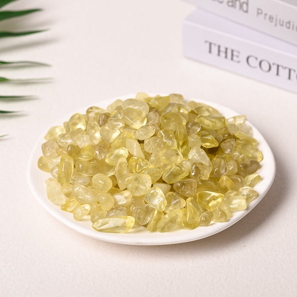Cristal blanco natural Cristal rosa Citrino Amatista Verde Color Dongling Fluorita Cristal de aromaterapia Grava