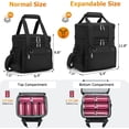 thumbnail image 2 of Lonchera Térmica para Hombre 15L, Bolsa de Almuerzo Grande Expansible de Doble Compartimento, Loncheras a Prueba de Fugas para Trabajo y Viajes con Correa Ajustable (Negro), 2 of 4