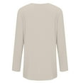 thumbnail image 4 of Pyhlmscde Women's Solid Color Loose Long Sleeve Cardigan Coat, Cardigan Sweaters for Women, Womens Jacket, Womens Tops, 4 of 5