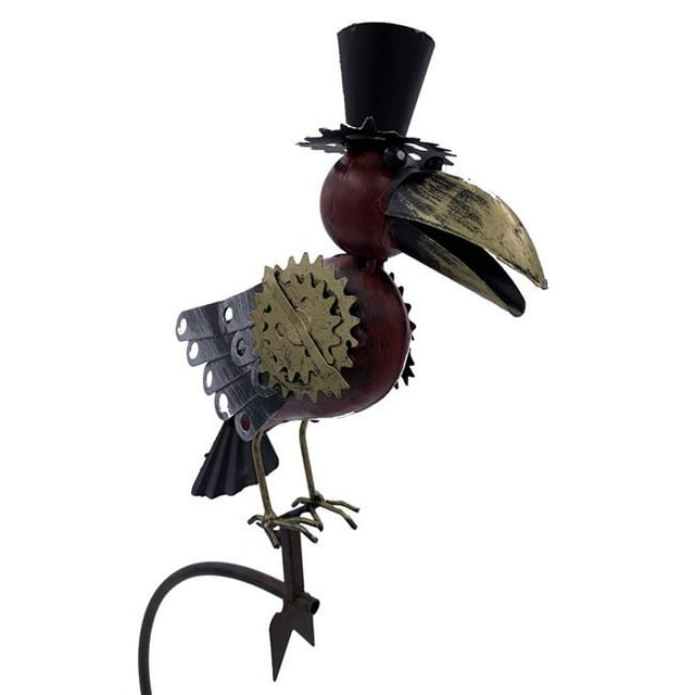Esschert Design ZYCT812 Fauteuil à Bascule Steampunk avec Chapeau