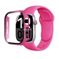 thumbnail image 1 of Glass+Case+Strap For Apple Watch 10 42mm 46mm Matte Hard PC bumper Screen Protector Case iWatch series 10 42/46 mm Accessories, 1 of 5