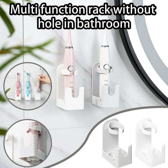Estante para Tazas de Lavado de Pared onlyliua Multifuncional con Orificio para baño