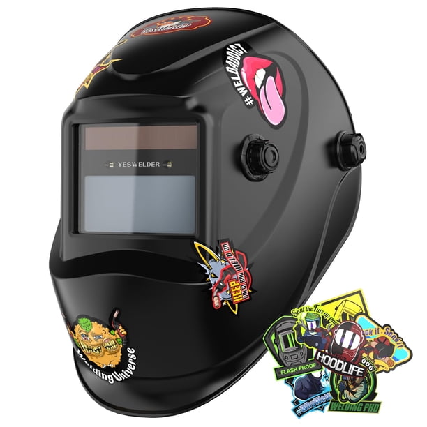 Casco de soldadura YESWELDER True Color Auto Darkening LYG-L500A-W