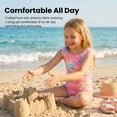 thumbnail image 2 of Girls One Piece Mermaid Scale Print Swimwear Bikini Colorful Bathing Suits Cute Princess Beach Swimsuit for Kids Girls 5T, 2 of 11