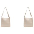 thumbnail image 2 of Justharion Grand Application Sac Fourre-Tout Fourre-Tout pour le Travail Voyage Style Vintage Blanc 2 Ensembles, 2 of 6