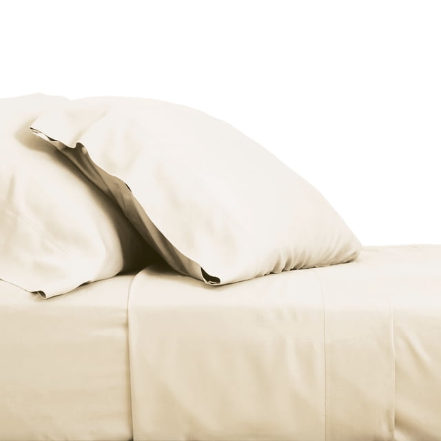 Cariloha Funda de almohada Juego de fundas de almohada Resort Bamboo - Estándar de leche de coco 2 Pc Cariloha Cariloha Funda de almohada 2 Pc