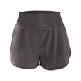 thumbnail image 4 of Kingdiese Womens High Waisted Workout Shorts For Yoga Running Gym Fitness Control Athletic Shorts With Built In Liner Shorts Bathing Suit Women Tennis Shorts Size XS, 4 of 5