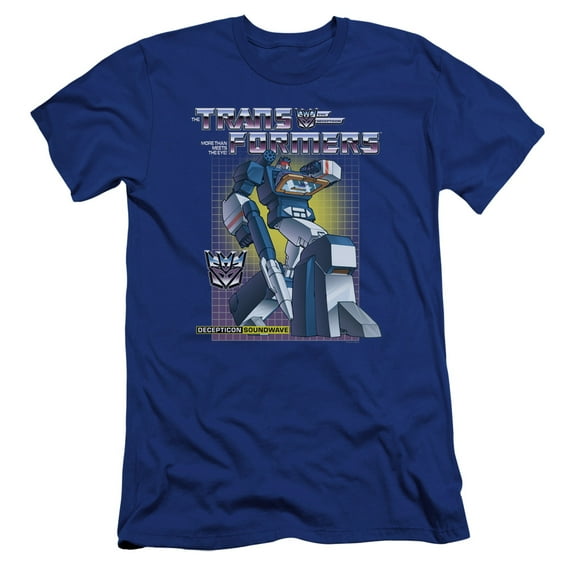 Transformers - Soundwave - Premium Slim Fit Short Sleeve Shirt - Medium