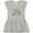 AC-Heather Grey, variant on Inktastic Just Down Right Awesome Down Syndrome Awareness Ribbon Girls Toddler Dress