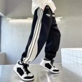 thumbnail image 6 of RUTAYY Toddler Boys Sweatpants Athletic Workout Kids Clothes Boys Joggers With Zipper Pocket And Drawstring Trouser Cute Infants Pants, 6 of 8
