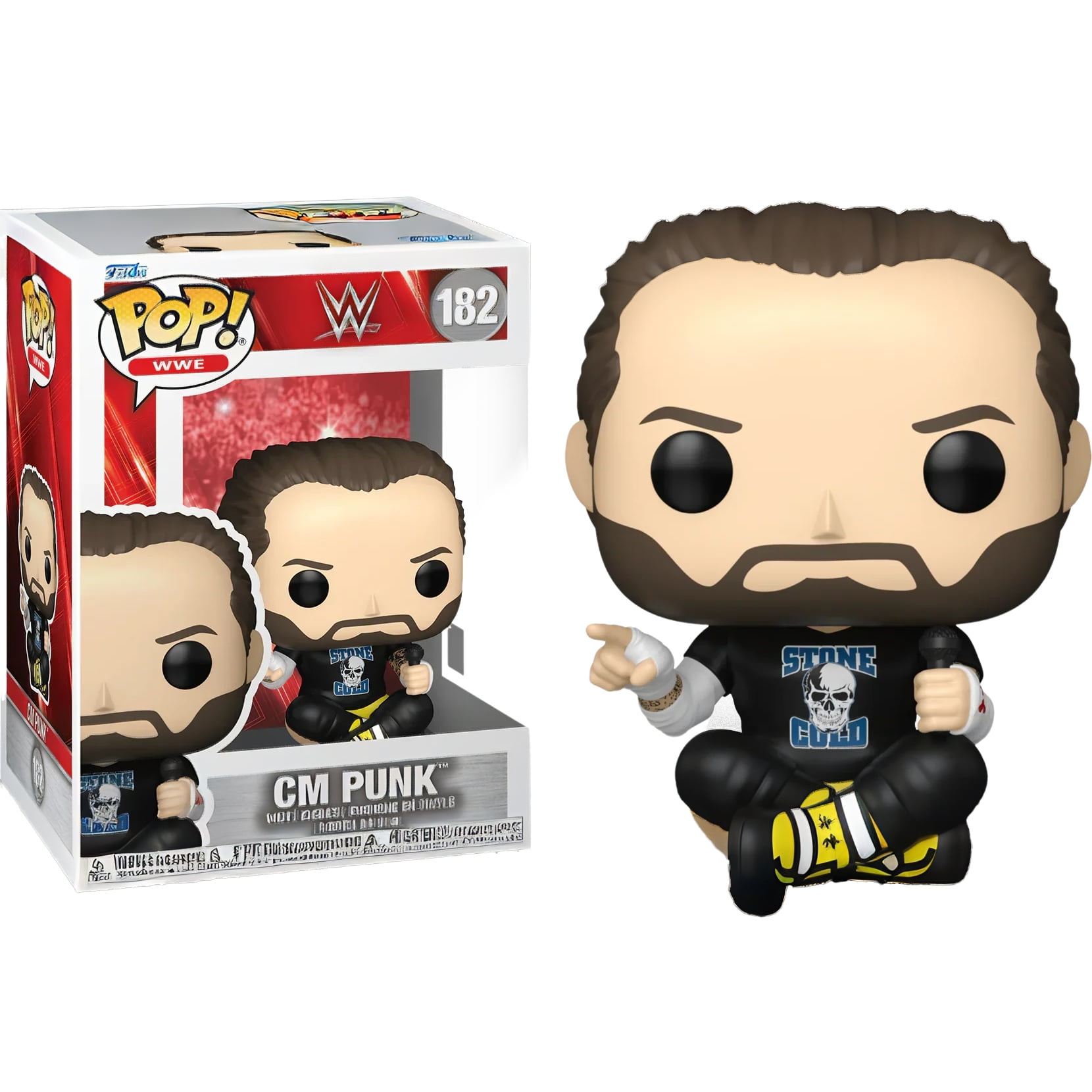 Funko Pop! WWE Roman Reigns Vinyl Figure #131 with Belts