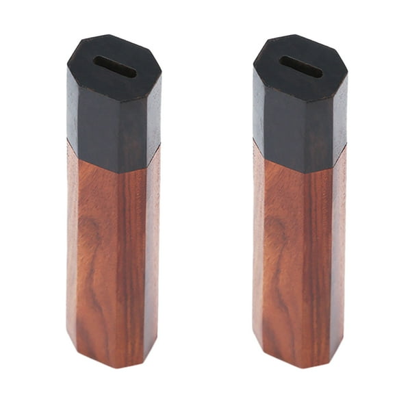 2X Japanese Chef Knife Handle DIY Kitchen Knives ECO Friendly Wooden Knife Making Details Accessories Octagonal Handle