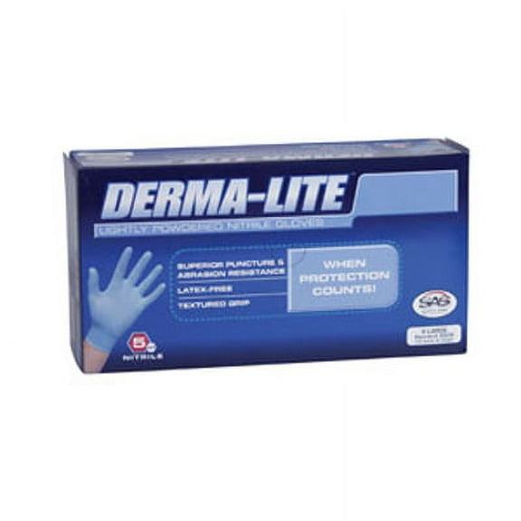 SAS Safety 6610 Derma-Lite Disposable Nitrile -XXL