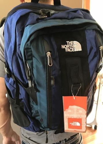 North Face Box Shot Backpack Laptop 