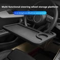 thumbnail image 4 of Adjustable Multifunctional Steering Wheel Table Board for Dining and Work with Non-Slip Design, 4 of 7