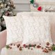 thumbnail image 4 of Christmas Pillowcase 17.71x17.71in Used For Christmas Decoration Winter Holiday Decoration Pillow Cover Suitable For Home Sofas, 4 of 6