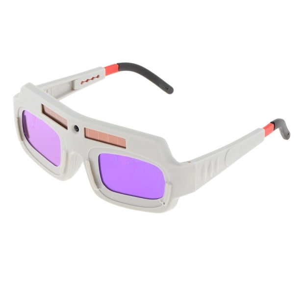 Gafas de soldadura sor Herramientas de protección Atenuación automática Oscurecimiento automático Cridad antideslumbrante para soldadores Fábricas , GRIS Sunnimix Gafas de soldador
