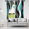 thumbnail image 4 of Lfeey Blackout Curtains for Bedroom, Room Darkening Thermal Curtain, 52x63 inch Grey 2 Panels, 4 of 7