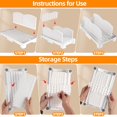 thumbnail image 3 of Collapsible Stainless Steel Bread Slicing Guide, Plastic-Free Adjustable Bread Cutting Rack with Crumb Catcher - Uniform Slice Thickness from 0.4" to 1.2" for Homemade Bread, Sourdough, Bagels &, 3 of 6