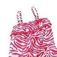 thumbnail image 2 of First Moment Baby Girls Zebra Print Sundress and Diaper Cover (3 Months), 2 of 3