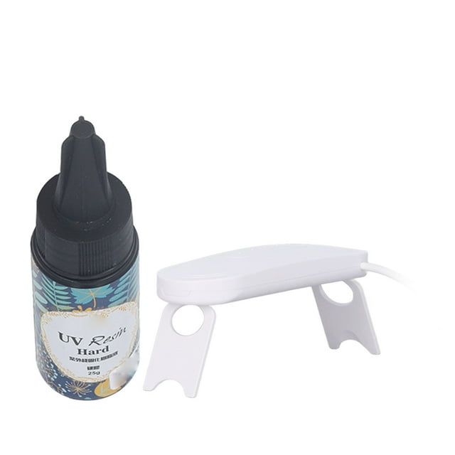 Resin Glue Kit, Fast Curing Easy To Use Resin Kit Practical For Handicraft Making Blue Tag