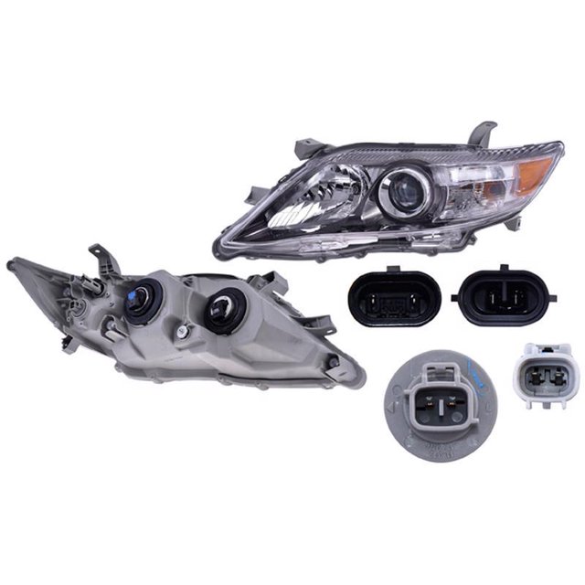 Faro - TY CAMRY 2010-2011 Izq, Fondo negro DEPO CAMRY