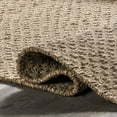 thumbnail image 4 of nuLOOM Tanya Casul Seagrass Fringe Area Rug, 5' x 8', Natural, 4 of 9