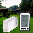thumbnail image 1 of Wireless Rain Gauge Weather Station Indoor/outdoor Temperature Logger M13, 1 of 4