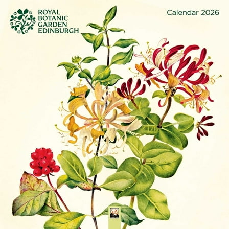 Royal Botanic Garden Edinburgh Wall Calendar 2026 (Art Calendar), (Paperback)