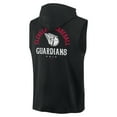 thumbnail image 3 of Men's Fanatics Black Cleveland Guardians Fire Speed Sleeveless Pullover Hoodie, 3 of 3