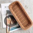 thumbnail image 3 of Desktop Cutlery Storage Woven Basket Restaurant Tableware Drain, 3 of 5