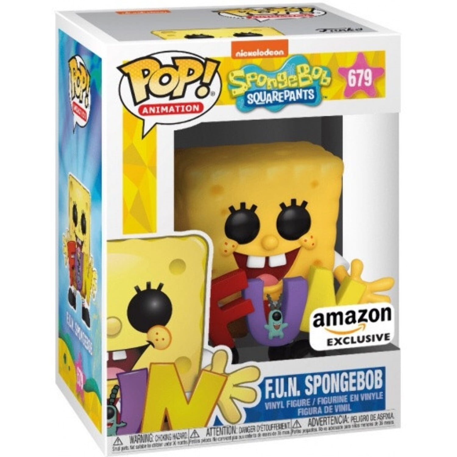 Skru ned Korrespondent undervandsbåd Spongebob Squarepants Funko POP! TV F.U.N. Spongebob Vinyl Figure -  Walmart.com