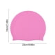 thumbnail image 3 of Gorro de natación de silicona impermeable,apto para adultos y niños Cómodo gorro de natación que no aprieta la cabeza,ideal para piscina y playa, 3 of 6