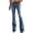 A-Light Blue213, variant on Flared Denim Jeans for Women Full Length High Waist Trousers Stretch Retro Casual Daily Pants