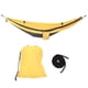 thumbnail image 1 of Silla colgante cama hamaca portátil de doble uso columpio para acampar patio pasillo al aire libre amarillo Gary, 1 of 8