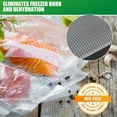 thumbnail image 3 of 8x12 / 6x10 Quart Vacuum Embossed Sealer Bags Kitchen Food Saver Meal Vac Storage, BPA-Free Plastic, 3 of 10