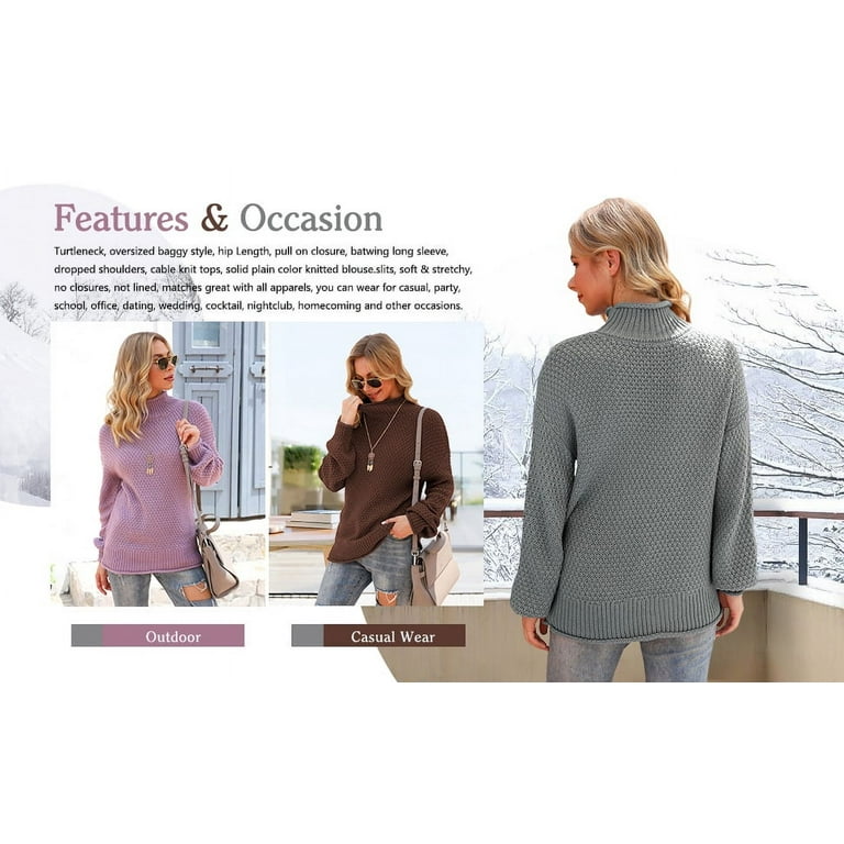 Casual Solid Slit Turtleneck Long Sleeve Two Pieces(3 Colors) Casual Solid Slit Turtleneck Long Sleeve Two Pieces(3 Colors)