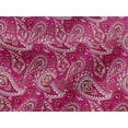 thumbnail image 5 of oneOone Viscose Jersey Pink Fabric Paisleys Diy Clothing Quilting Fabric Print Fabric By Yard 60 Inch Wide, 5 of 5