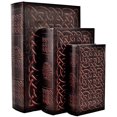 thumbnail image 1 of Bellaa 28175 Irish Celtic Knot Book Box Hidden Secret Storage Set of 3, 1 of 4